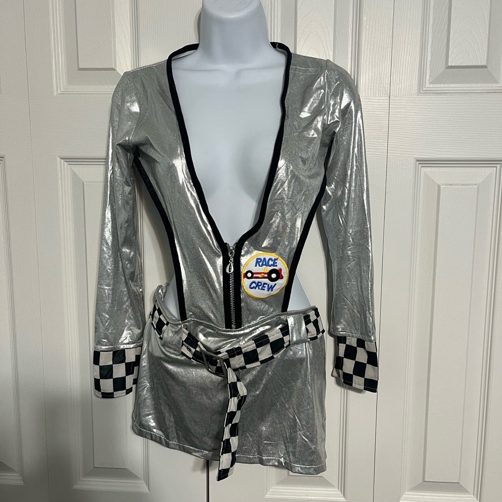 Sexy Halloween race track costume